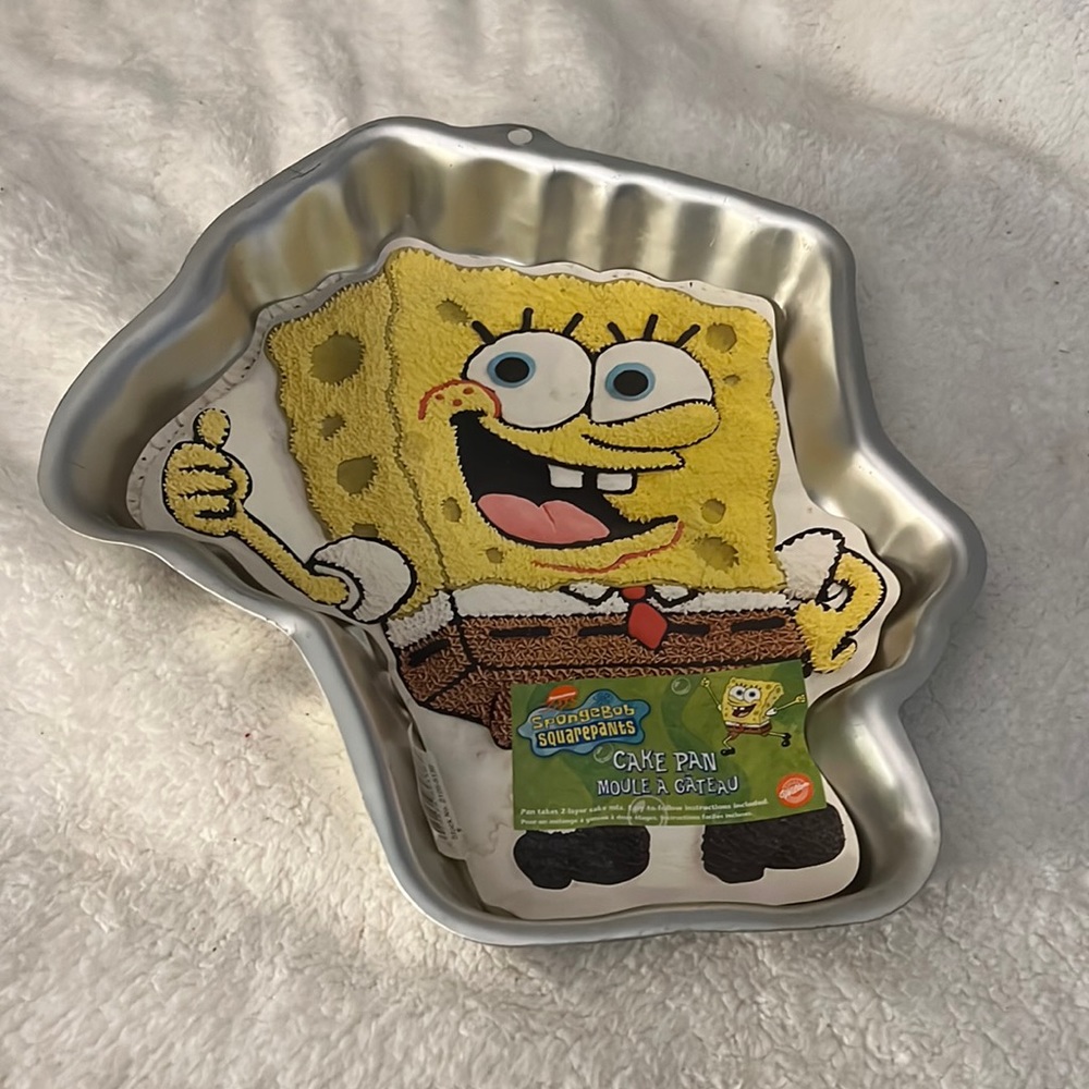 Sponge Bob cake pan